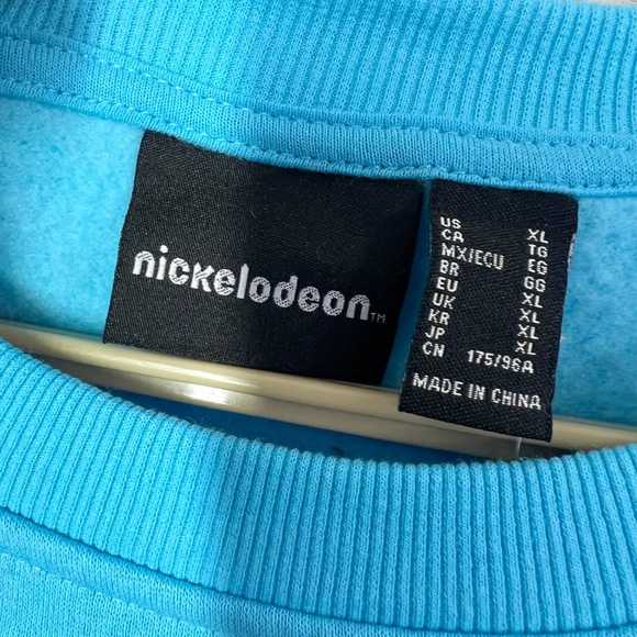 🎄NWT🤩 |•NICKELODEAN•| Spongebob Squarepants! Holiday Christmas Sweatshirt XL - Picture 4 of 6